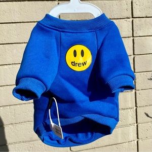 Dog or cat hoodie Drew House / Justin Bieber 💙 Hoodies for small Dogs and Cats